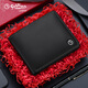 
Goldlion's new genuine leather business wallet men's first layer cowhide cowhide cow cow wallet black_A_FA741048-111