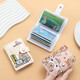 Kapibara simple card holder coin purse cute cartoon capybara female student short style children multi-card slot card holder small lotus energy makes money (20 cards undocumented slots)
