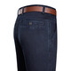 Romon 2025 Frühlings- und Sommer-Jeans-Jeans hohe Taille Lose geradlinige und ältere Gelegenheitshosen Dünne Hosen 3892 Modelle Deep Blue [Sommer] Dünn 38 [Taillenumfang 3 Fuß]