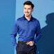 
Hongdu Spring and Autumn Book Middle-aged and Elderly Men's Long Sleeve T-shirt Business Casual Lapel Men's T-shirt Red tm6189-2 One Size 170/88A