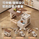 Isabelle Sofa Side Cabinet Tea Bar Machine Water Boiler Integrated Household Small Tea Table Living Room White Coffee Table Mobile Coffee Table丨Intelligent Anti-dry Boil-Water and Electricity Separation Built-in High Power Bull Socket