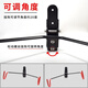
Bochao bicycle rack complete bicycle hanging wall adjustable universal indoor parking frame mountain bike wall display rack black round hook [suitable for hanging various balance bikes]