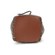 Burberry Logo Stoff kleiner brauner Frauenschaufelbeutel Cross Body Umhängetasche Grundpaket (Bag + Staubbeutel)