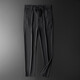 
Seven Wolves summer thin ice silk pants men's hollow casual pants men's loose mesh sports 9901 model [Four zippers on the front and rear] black + gray one size 28 waist two feet one