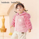 Balabala children's coats for boys and girls 2025 autumn and winter new coral velvet warm and thick baby clothes 209425105203