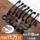 Mekejera Hand cabinet door drawer shoe cabinet wardrobe cabinet sliding door handle cabinet accessories black furniture small handle head style-96MM-9898 aluminum alloy