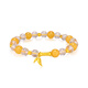 BOC Billion Gold Beeswax Gold Bracelet Pure Gold Bamboo Crystal Bracelet Birthday and Valentine's Day Gift for Wife Gold Weight 4.3 Grams