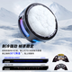 Qingdun Crystal Black Craft kleiner Keksmagnetkühler für Apfel Xiaomi OnePlus Mobiler Kühler AI Intelligenter Temperatursteuerung Digitales Display Magnetische Halbleiterkühlung Neues Modell [Dark Craft Small Keks] + 35W Small Square Ice Lading Head