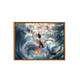 
Liuxi 2025 new Nezha 2: The Demon Child's No Sea Digital Oil Painting DIY Hand-painted Graffiti Cartoon Decoration LL12178 30*40cm Thick solid wood inner frame