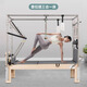 Xianglisi semi-elevated two-in-one multi-functional core three-in-one elevated bed Pilates equipment swing bed core bed high-end semi-elevated rubber wood white domestic spring pu leather