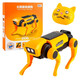 Mi Hong MIEHONE solar mechanical dog science and education experiment electric remote control intelligent robot dog children DIY assembly four-legged robot remote control mechanical dog [double-headed replaceable]
