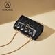
Aokang bag women's bag fashionable and fashionable diamond chain bag commuting slanted shoulder bag birthday gift high-end feeling for girlfriend