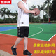 恒源祥无袖背心T恤男运动套装纯棉薄款宽松大码跑步速干球衣蓝球服印字 速干黑色757 XL