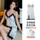 Modal de verano de verano y nieve seda sexy camisón para mujeres con almohadilla de pecho pura y sexy sin mangas falda fina fría falda casera a11964 m estilo femenino