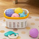 Crib Storage Korb Seite Aufbewahrungskorb Seite Bettbaby Fütterungstisch Windeln Windeln Speichel Handtuch Hanging Bag Same Small Tile_1