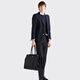 PRADA/Prada gift men's cowhide leather tote bag black