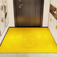 Yonghuan Chinois Golden Feng Shui Entrée Porte de porte Plorage PVC Guide Entrée Entrée Entrée Anti-slip et Mat à pied sale tapis Baifu Fuzhen-Brown-12164 1 Piece 80 * 100cm Stracage Soil and Mud Nettoy