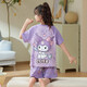 Kuzhang (Kuzhang) Kulomi Kinderpyjamas Sommermädchen reine Baumwolle kurzärmelige dünne Prinzessin -Stil -Mädchen können Hauskleidung Anzug CGM30135 Little Beaver 125 14 Code Referenz ist -13555jin [Jin gleich 0,5 kg]