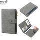 
Sanqihu's overseas passport storage bag protection case anti-theft brushing bank ticket clip multi-function travel passport anti-theft card bag rfid anti-scanning-gray