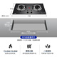 
CHIGO pumping range hood gas stove set for home kitchen large suction energy-saving and hot fire package side suction wall-mounted smoker 695 wide range hood + first-level energy-efficient stove liquefied gas
