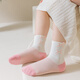 Yalu Girls Socks Girls Summer Thin Socks Студент Студент детские кожи для дышащих детских средних носков 5 пакет пары