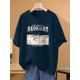 
Kang Duomi women's short-sleeved high-end top for women without deformation at all. Burgundy pure cotton T-shirt in summer new style versatile 1047# Burgundy [pure cotton] S [recommended 80-100Jin [Jin equals 0.5 kg]]
