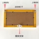 TEAEGG solid wood photo frame production wall-mounted table with bracket Honor Four Good News Frame Customized Golden Frame Glory Photo Frame 28*13.5cm dual-purpose for display and hanging