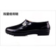 Bada Star Double Star Winter Warter Plus Fleece Rain Boots Мужчины и женская корова сухожилия подошвы средней резины с резиновыми ботинками высокая трубка черные дождевые туфли водонепроницаем