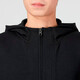 Nike (Nike) Chaqueta oficial para hombres Spring New Windbreaker Running Sportswear Fashion Stand Collar Semi-Zipper Jacket DQ4877-010 Negro S