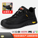 European and Muslim men's labor protection shoes puncture and anti-smash steel head rubber sole anti-slip wear-resistant comfort and safety protection shoes LB1105-style safety shoes 36
