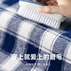 Spring and Autumn Pure Cotton Plaid Shirt Men's Long Sleeve Middle-aged Casual Loose Fur Hair Daddy's Full Cotton Large Size Shirt R2-841 XL (41)