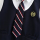 G.DUCKKIDS儿童西装套装帅气男童夏季花童主持人礼服宝宝英伦幼儿园毕业服装 假两件西装套装 90 尺码建议1~2岁cm