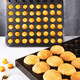 MPPMCK Sanneng Baking Tray Muffin Cake Mold Commercial Cake Non-stick Mini Bread Muffin Pudding Mold 35-link pudding Baking Tray MY14222