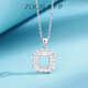 Zokai platinum pendant PT950 sugar cube, crushed ice, fashionable and versatile birthday gift, about 1.6g D12368