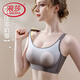 Langsha (Langsha) Teenager Unterwäsche BH 20-jährige 18-jährige Schüler der Junior High School Fixed Cup Anti-Sagen-Bra Haiyan Gray + Haiyan Gray [Hair Two-Piece] 80B 36CD