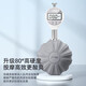 Li ning Fascia Ball, Sohle Rücken Muskelentspannung, Rehabilitation, Massageball, Handgelenkstraining, Handgrabungs Ball Grau