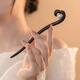 Enchanting Cat Ancient Style Hairpin Headwear Women's High-End 2025 New Wooden Hairpin Hair Accessories Women's Birthday Gift Girls Niche High-End