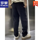 Pantalon décontracté de Romon Summer Linn Men's Men Color Couleur de transpiration polyvalente et respirant des sciences des sciences fraîches fraîches White White XL (140-160jin [Jin est égal à 0,5 kg]))