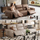 Cheers Sof de première classe SOFA RETRO Electric Small Apartment Furniture Chivas Big 30269 Brown 2,80m