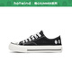 Hot Air [Late Heart Co-Brand] Low-Top Dick-Soled-Canvas-Schuhe 2025 Herbst New Dopamine Casual Printed Damenschuhe 01 Schwarz 38