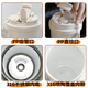 SMVP Chinesische Thermos Cup Literary Literary Coffee Coffee Tasse Künstlerische Konzeption Meditation Zen Ancient Style Hohe Erscheinung mit Strohwasser Tasse Spray Töpfer