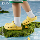Park XI Summer 2025 Nouveau style de semelle douce de l'école primaire Sole des élèves sans glissement Chaussures de trou pour enfants faciles à nettoyer pour garçons 6-12 ans Sandales Collège à eau bleu Summer Color 34 [34 ~ 35 (220 mm)]