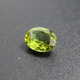 Chinese Valentine's Day Gift Peridot August Birthstone Yellow Green Bare Stone Sun Gemstone Yellow Oval (10X12mm)