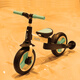 Nadle Natto Children's Balance Car Tricycle Two-in-One Baby 3-year-old 2-child pedal slid 1 3-in-1 6 Blue Push Rod Version + Gift Pack Default