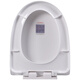 Yusenyi Universal Old-Art-u-förmige Toilettenabdeckung verdickte langsame Toilettenkarton U-förmig 1047