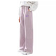 
Miao Xin Girls Spring and Autumn New Sports Wide Legs Straight-Legged Sleeve Pants 2025 15188 Purple + 4882 White 120 (Size large recommended to take a size smaller)