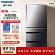 松下（Panasonic）冰箱659升日本多门风冷自动制冰纳诺怡NRF673WXX5 NR-F673WX-X5[玛瑙黑]659升