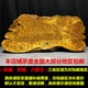 黄金樟根雕中式复古茶盘满榴花整块实木金丝楠木功夫茶海家用客厅 蓝色 z2694