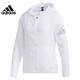 阿迪达斯 （adidas）女装 新款运动时尚经典休闲连帽透气夹克薄款梭织外套皮肤衣 FT2862-薄款 S 160/84A 建议90-105斤