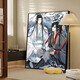 流西魔道祖师陈情令魏无羡DIY数字油画手工绘填充涂色卡通丙烯装饰画 LL9856 30*40cm加厚实木内框